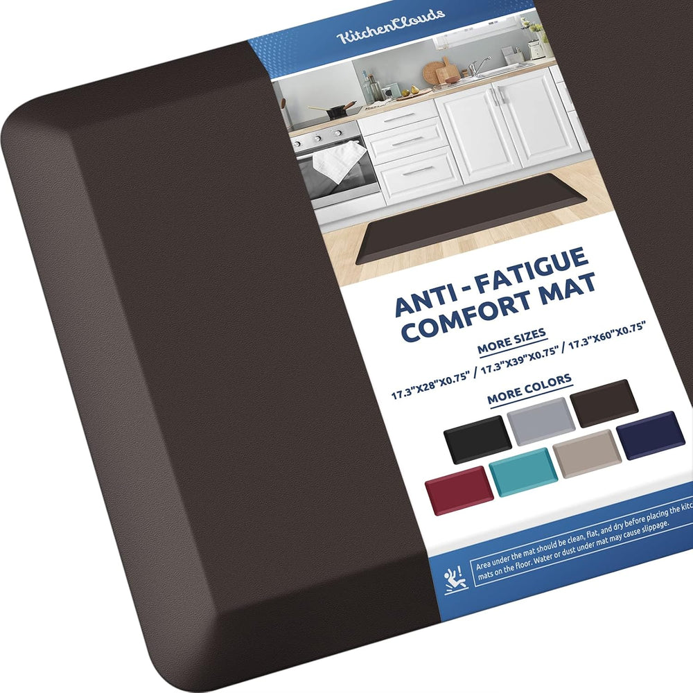 KitchenClouds Kitchen Mat Cushioned Anti Fatigue Kitchen Rug Non Slip Standing