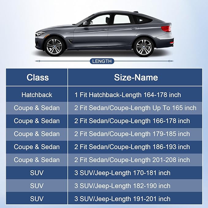 SUV Car Cover Waterproof All Weather