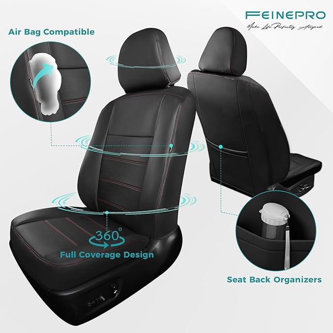for Toyota Camry Seat Covers L LE XLE 2012 2013 2014 2015 2016 2017