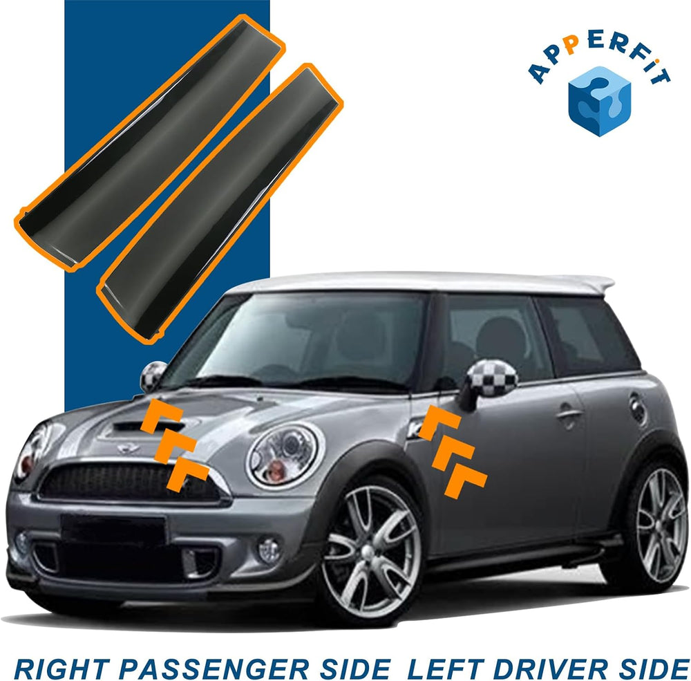 APPERFiT Windshield Post Trim A Pillar Molding Cover Compatible with Mini Coo...