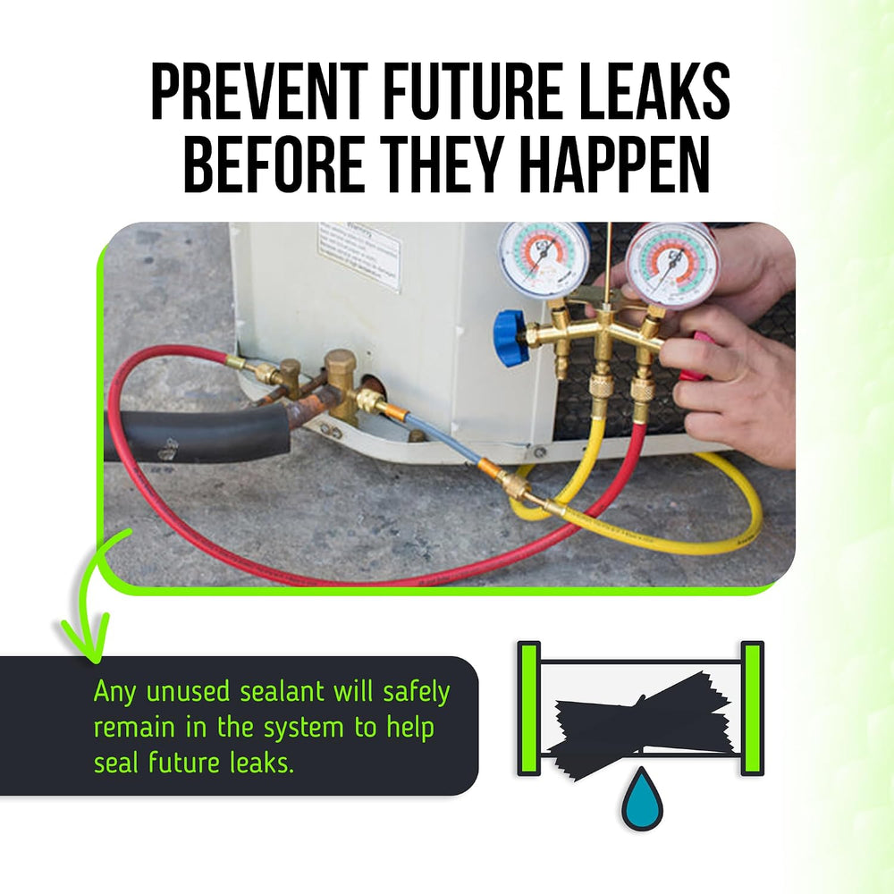 Leak Saver Direct Inject Ultimate 3-in-1 | AC Refrigerant Leak Sealer | with ...