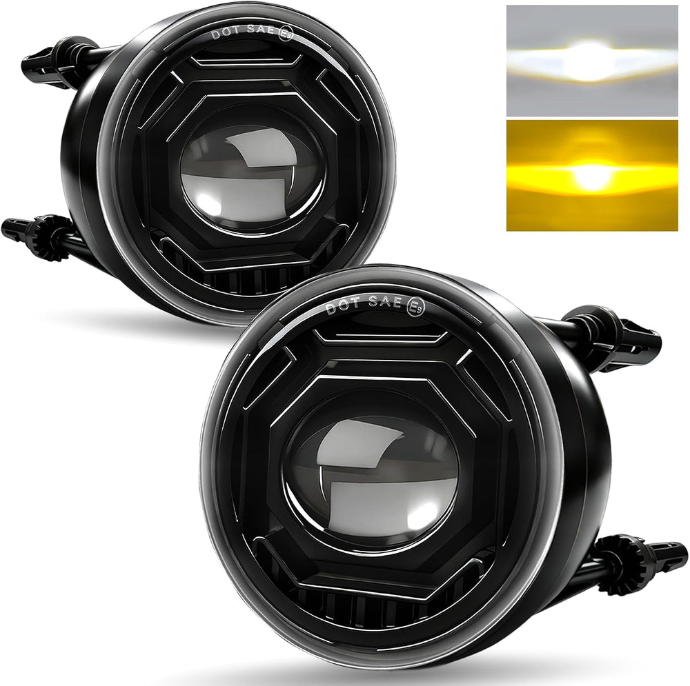 White Amber Fog light for Chevy Avalanche 2007-2013,07-14 Suburban Tahoe