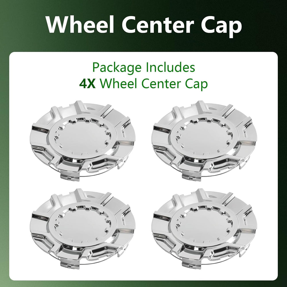4PCS Wheel Center Caps Hubcap Cover for Chevy Silverado 1500 High Country 201...