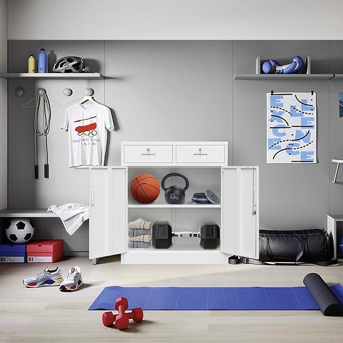Metal Storage Cabinet, Locking Storage Cabinet