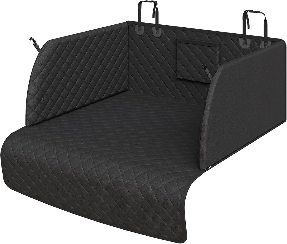 PETICON SUV Cargo Liner for Dogs, Pet Trunk Cover with Cushioned Sides