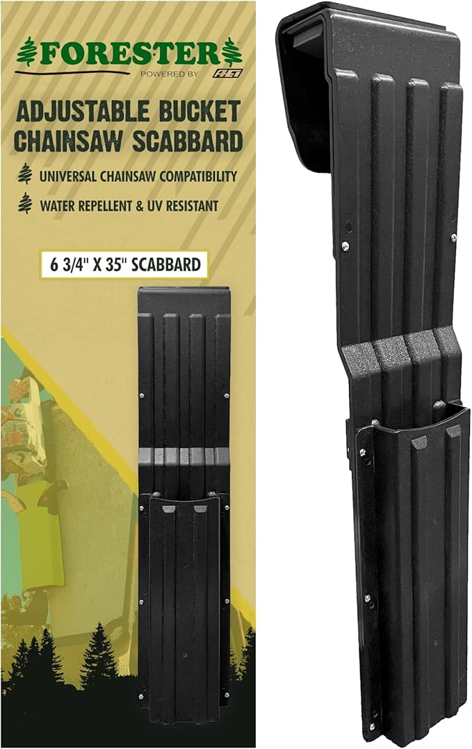 FORESTER Adjustable Bucket Chainsaw Scabbard | Chainsaw Holder