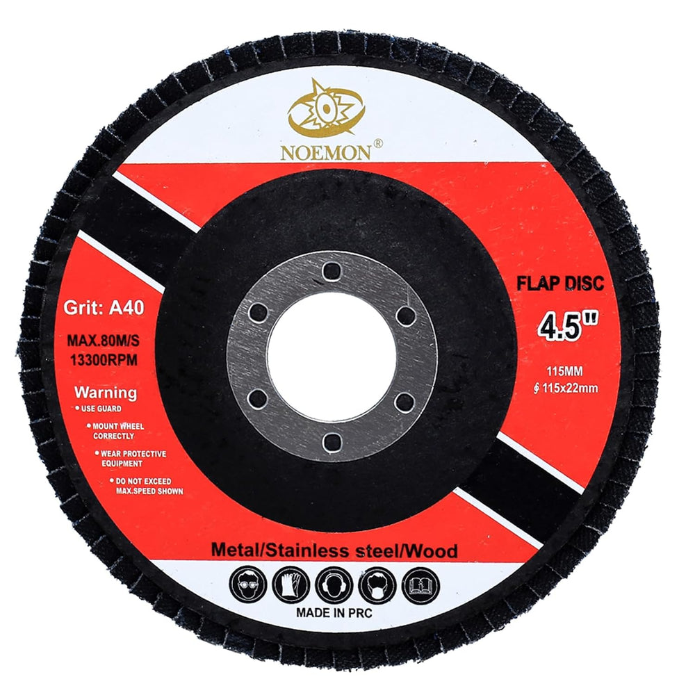 50 Pack 4 1/2 Inch Flap Disc Angle Grinder Sanding Disc Type 29 Flap Discs Pr...