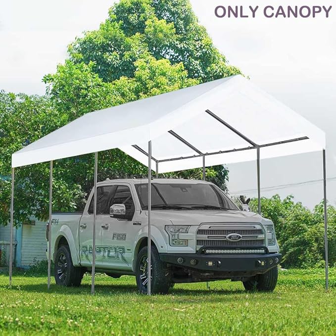 12'x20' Upgraded Carport Replacement Top Canopy Cover