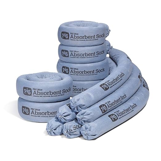 PIG Blue Oil Absorbent Sock