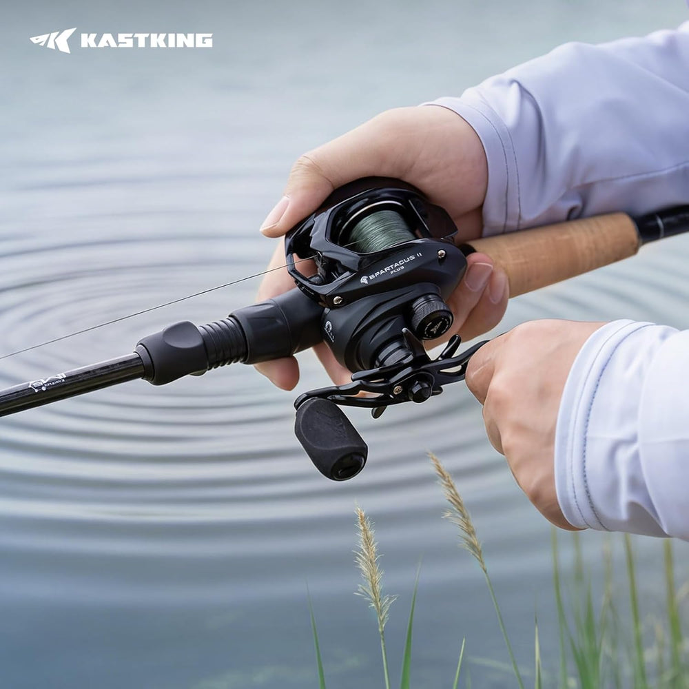 KastKing Spartacus II Plus Baitcasting Fishing Reels with 8.0:1 Gear Ratio