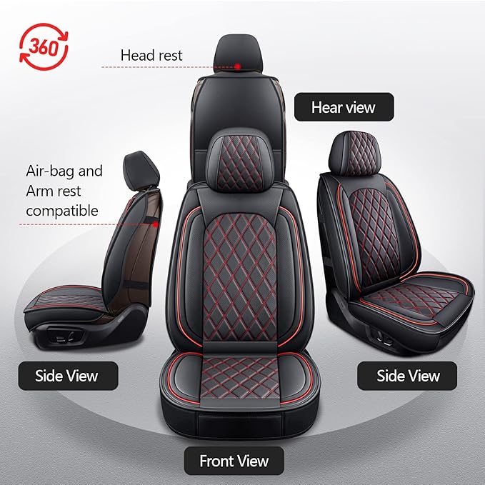 MIROZO Front Ram Seat Covers
