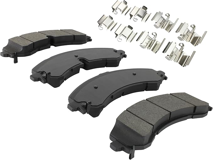 Premium Semi-Metallic Rear Brake Pads Compatible