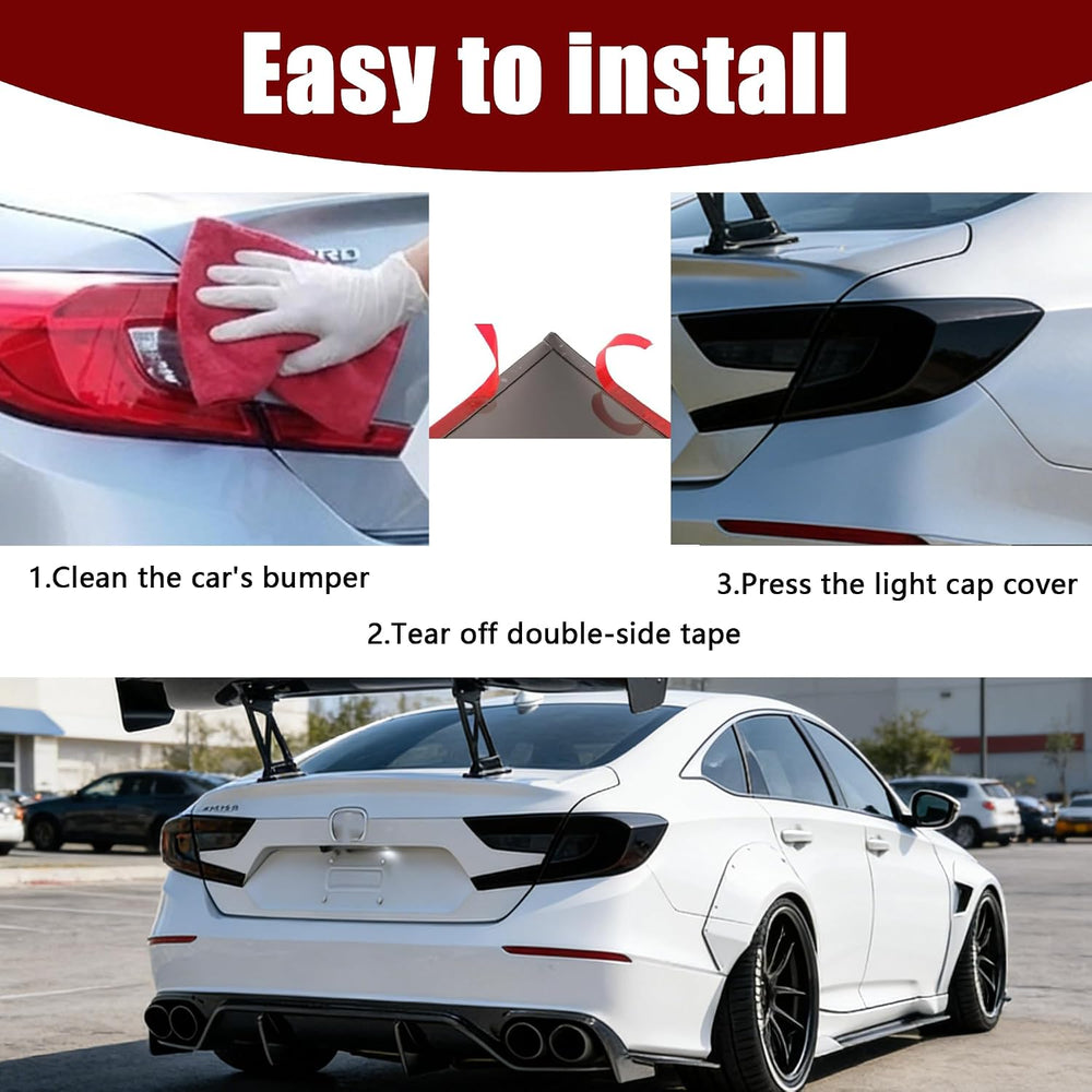 Tail Light Covers Guards Fit for Honda Accord 10th Gen 2018-2022 Accessories ...