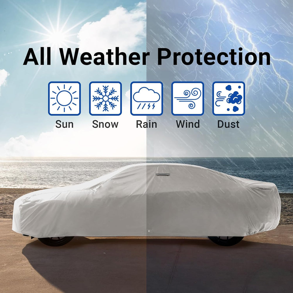 iCarCover Car Cover for 1969-73 Ford Mustang Coupe Conv GT Mach 1 Fastback