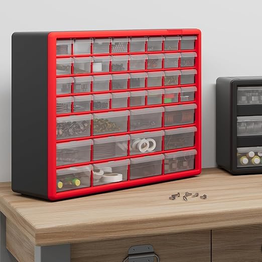 Akro-Mils 44-Drawer Plastic Drawer Storage Cabinet
