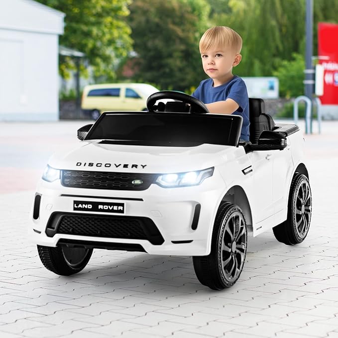 Costzon 12V Kids Ride On Car, Licensed Land Rover Electric Vehicle w/Remote
