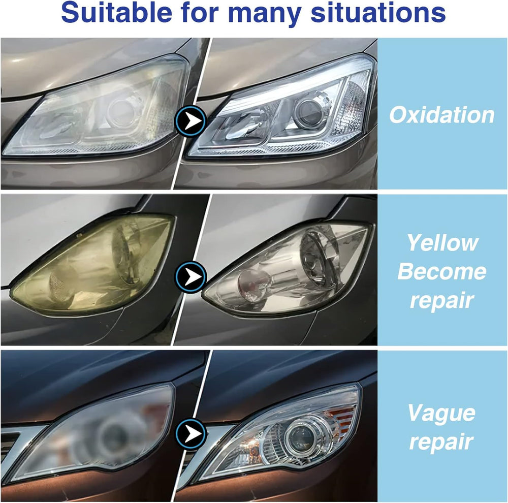 ROYWOO 1600g Car Headlight Restoration Liquid,Auto Headlight Scratch Restorin...