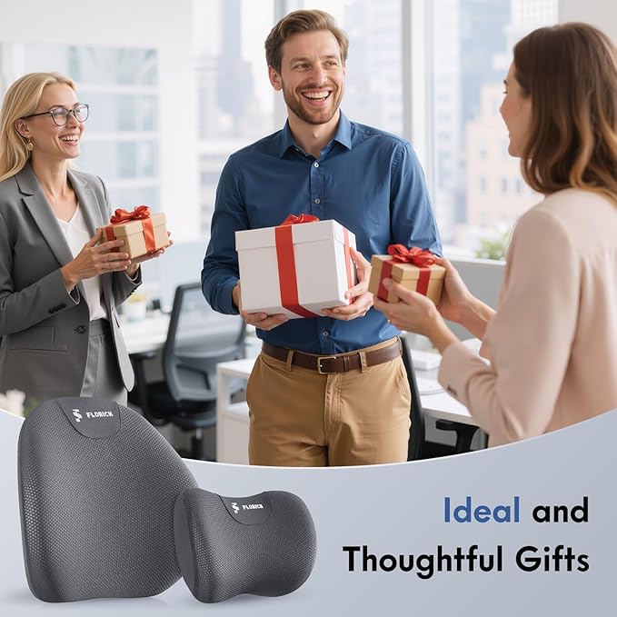 FLORICH Lumbar Support Pillow and Neck Pillow