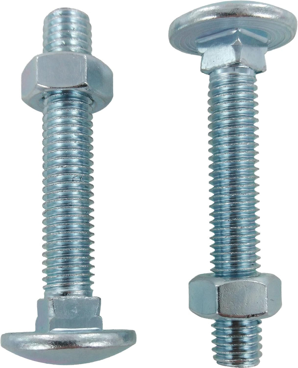 Merriway BH04829 Bulk Hardware Carriage Bolts with Nuts, M8 x 50mm (5/16 inch...