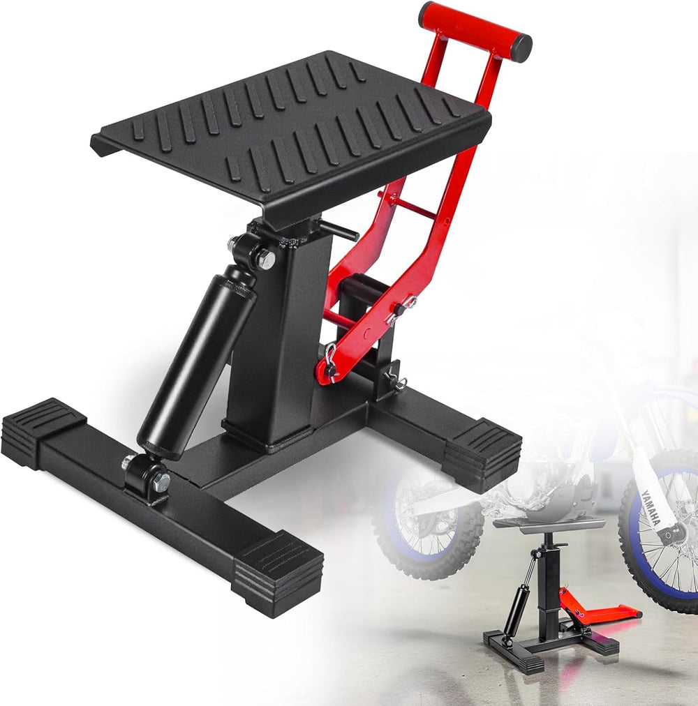 Adjustable Dirt Bike Stand & Powersport Jack 1000LBS Capacity, Heavy Duty