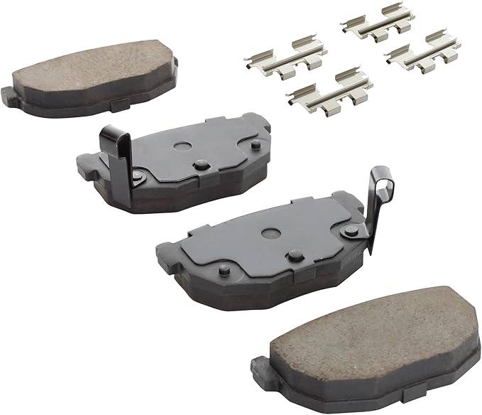 Premium Ceramic Rear Brake Pads Replacement