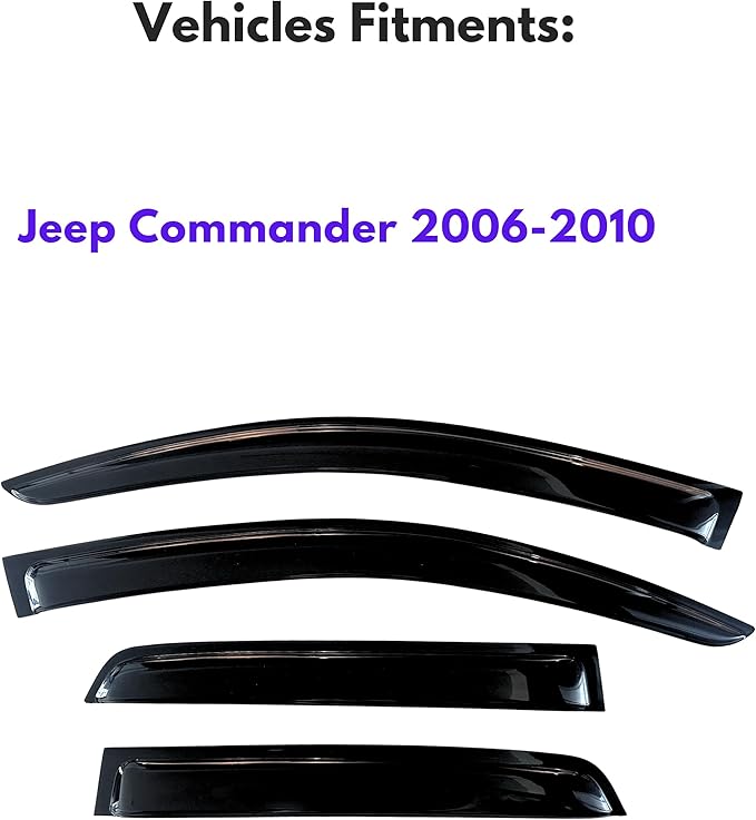 KPY Window Visors Compatible