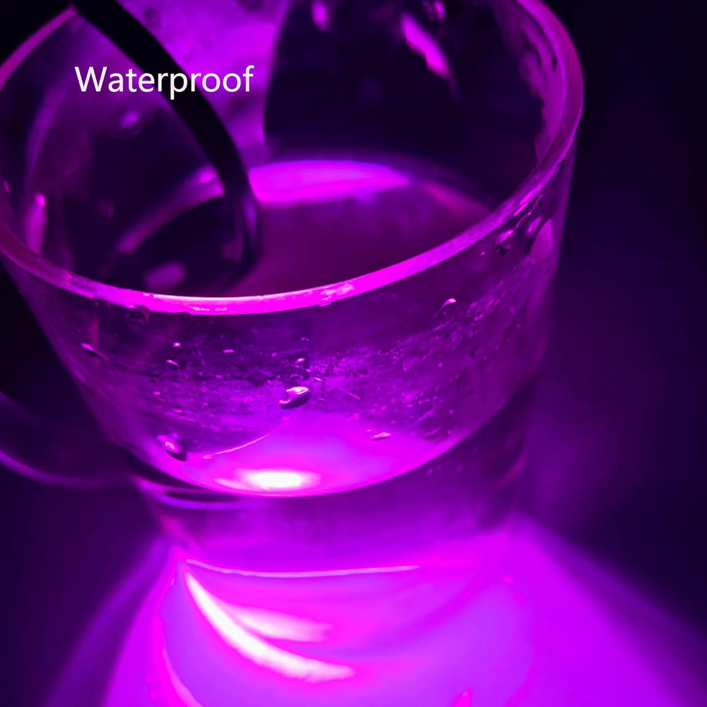 12 Pods Purple LED Rock Lights Neon Underglow Lamp for Car Truck ATV SUV Unde...