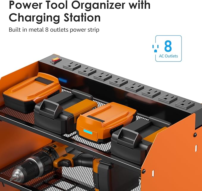 CCCEI Modular Power Tool Organizer Wall Mount