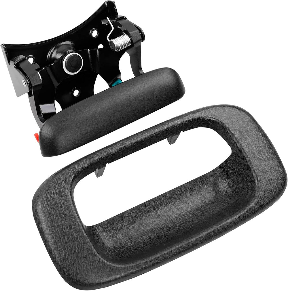 Gledewen 15997911 Upgraded Metal Tailgate Handle Latch, with Plastic Bezel Tr...