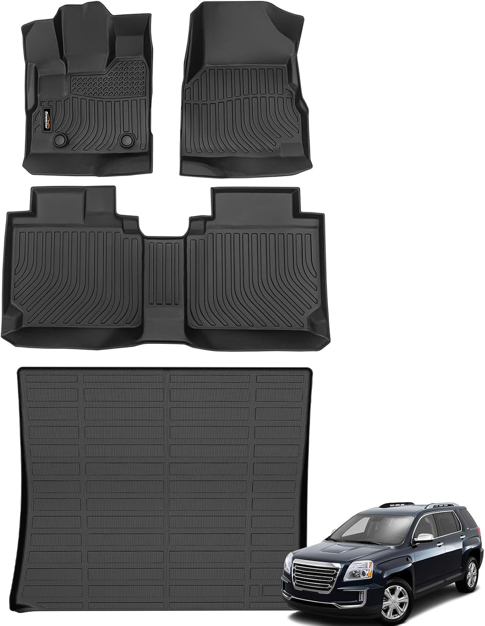 Binmotor-Floor Mats Cargo Liner Set