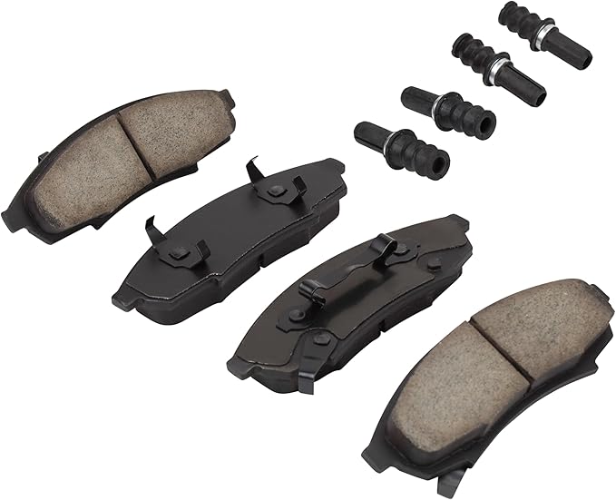 Premium Semi-Metallic Front Brake Pads Compatible