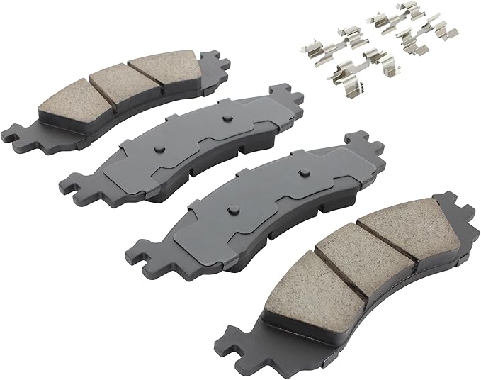 Premium Ceramic Front Brake Pads Compatible