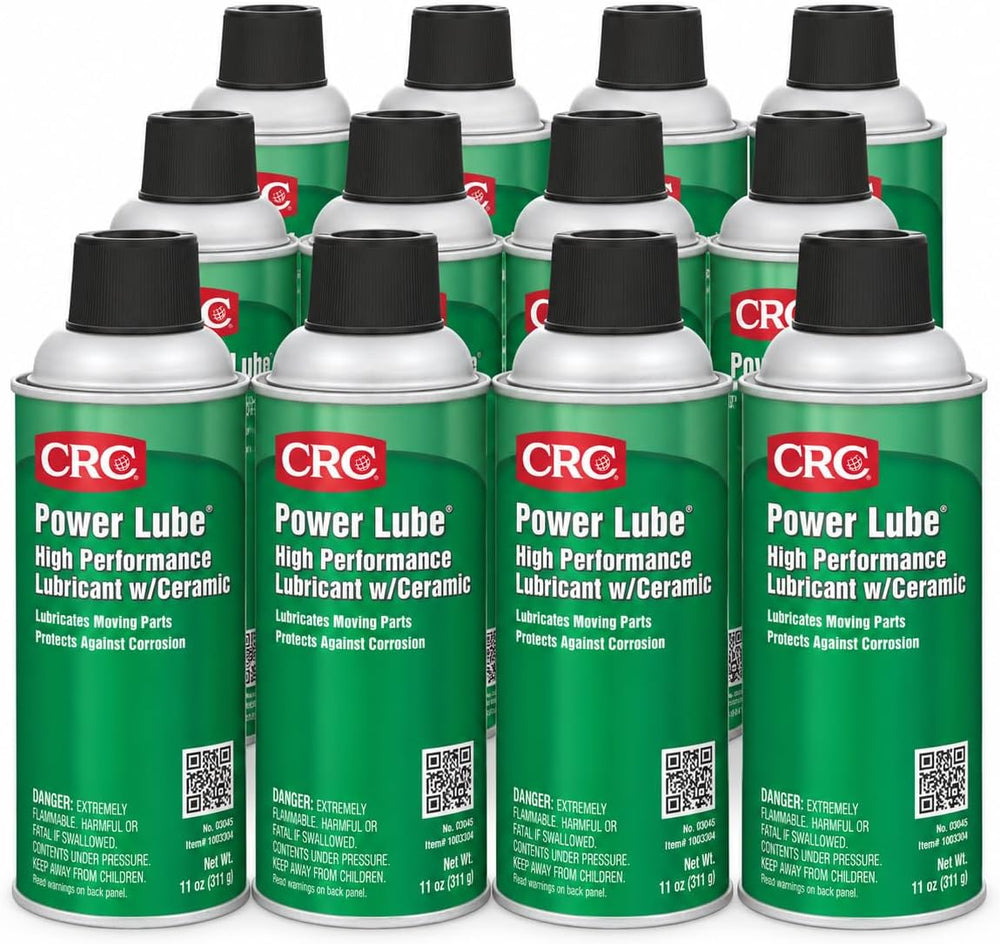 CRC Power Lube High Performance Industrial Lubricant Spray w/Ceramic 11 oz