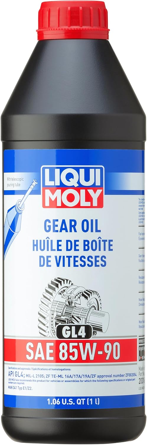 Liqui Moly Gear Oil (GL4) SAE 85W-90 | 1 L | Gear Oil | Hydraulic Oil | SKU: ...