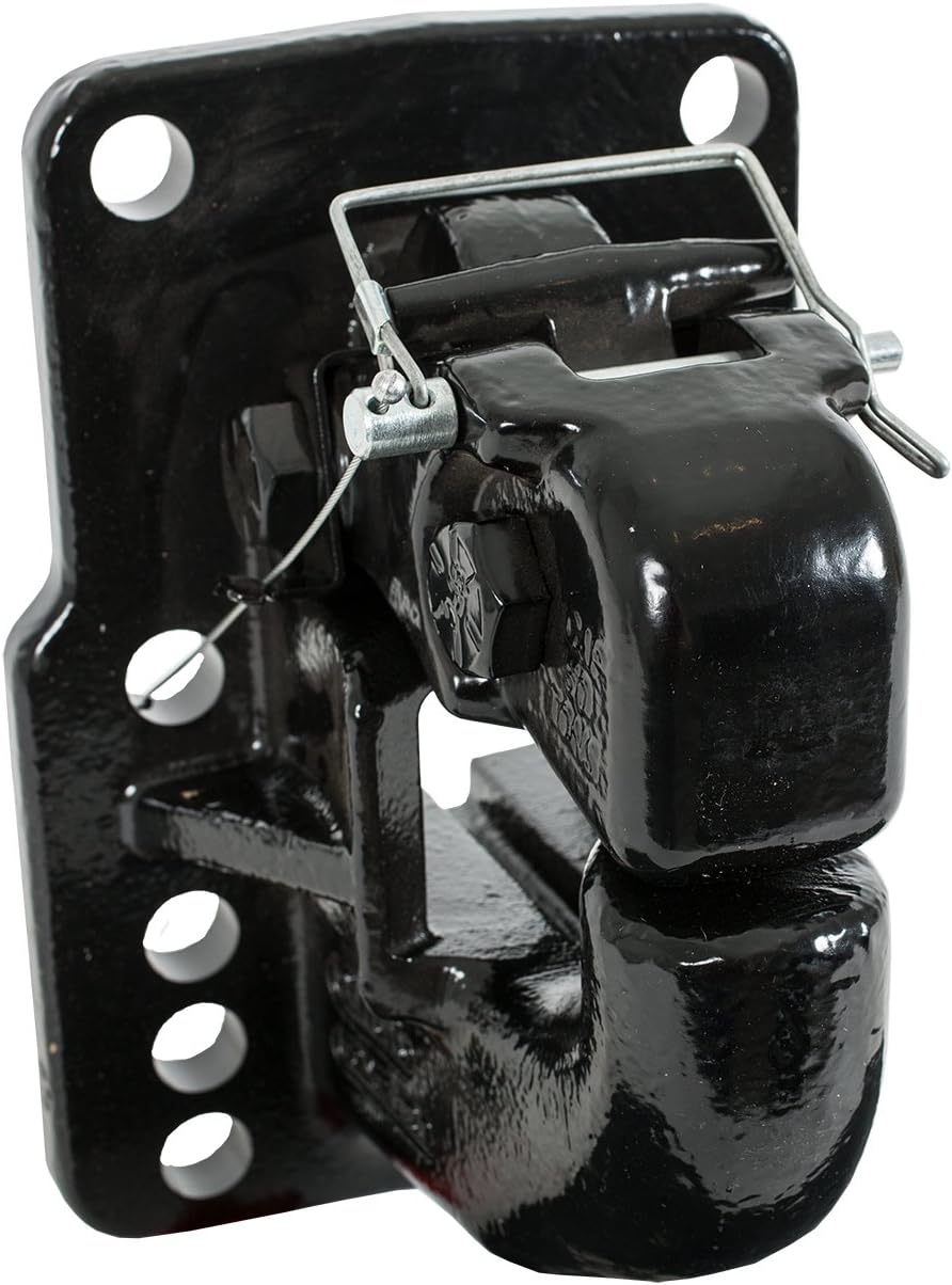 Buyers Products PH55 50 Ton Air Compensated Pintle Hook, 10 Hole Mount, Heavy...