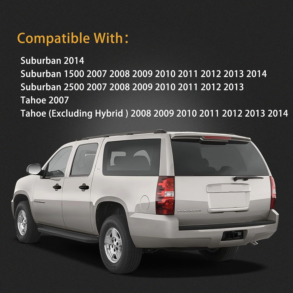 Tail Light Assembly Compatible With 2007-2014 Chevy Tahoe Suburban Right Pass...