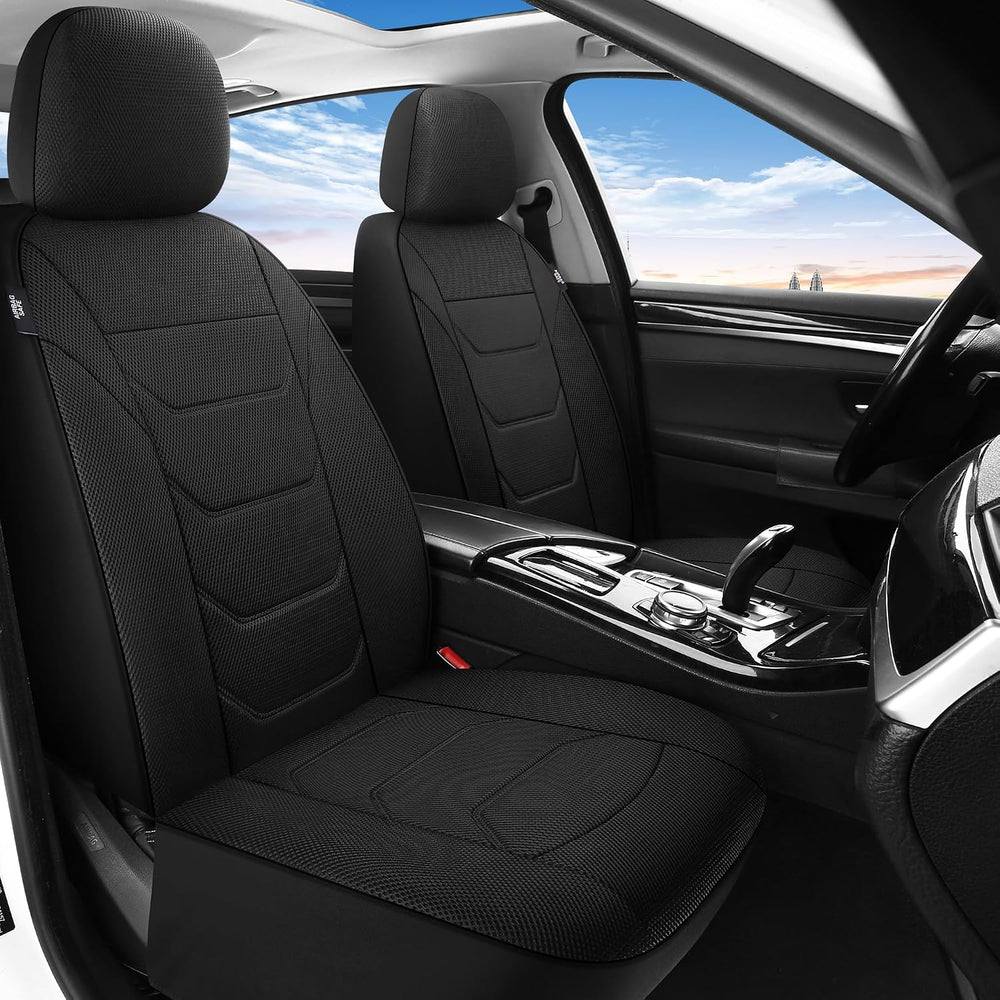 Pariiaotin 3D Air Mesh Car Seat Cover Full Sets Washable and Breathable Premi...