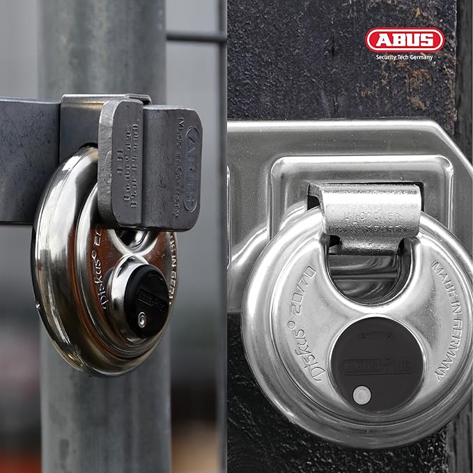 ABUS Diskus 20/70 Heavy Duty Stainless Steel Disk Padlock