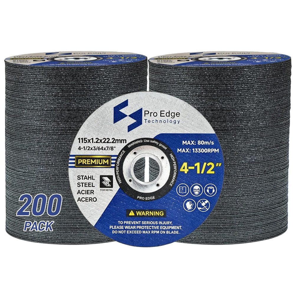 200 Pcs Premium Cut Off Wheels 4-1/2" for Angle Grinder