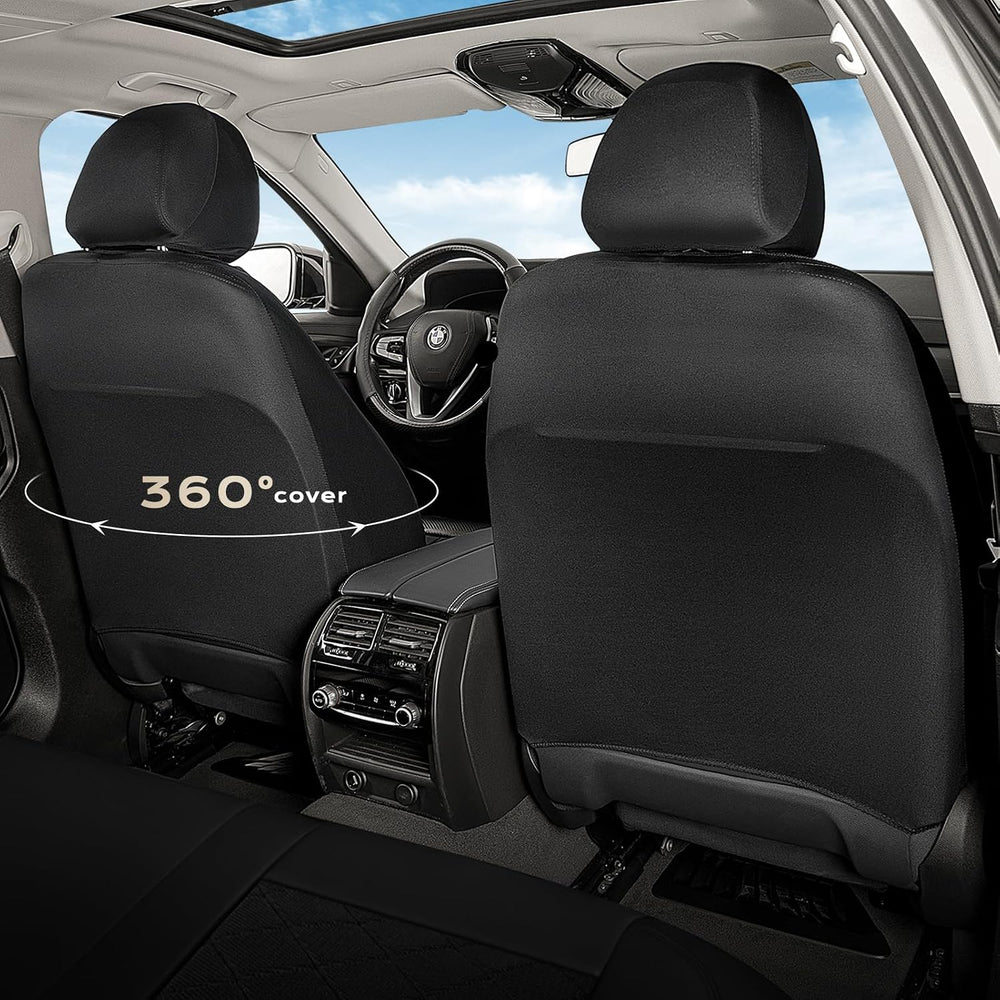 Coverado Car Seat Covers, Seat Covers Full Set, 5 Seats Automotive Seat Cover...