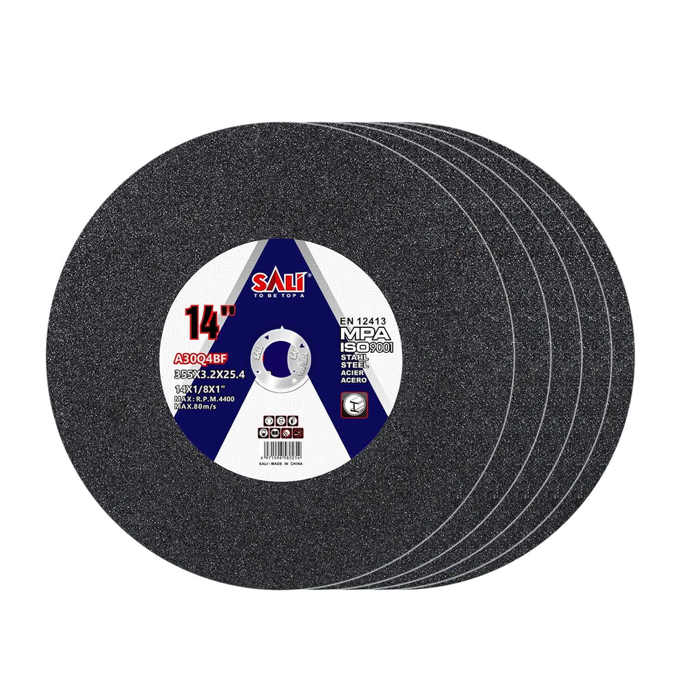 SALI 5 Pack Cut Off Wheel 14 Inch General Purpose Metal Cutting Wheel for 14&...