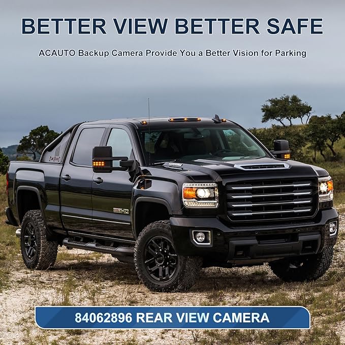 Rear View Backup Reverse Camera Fit