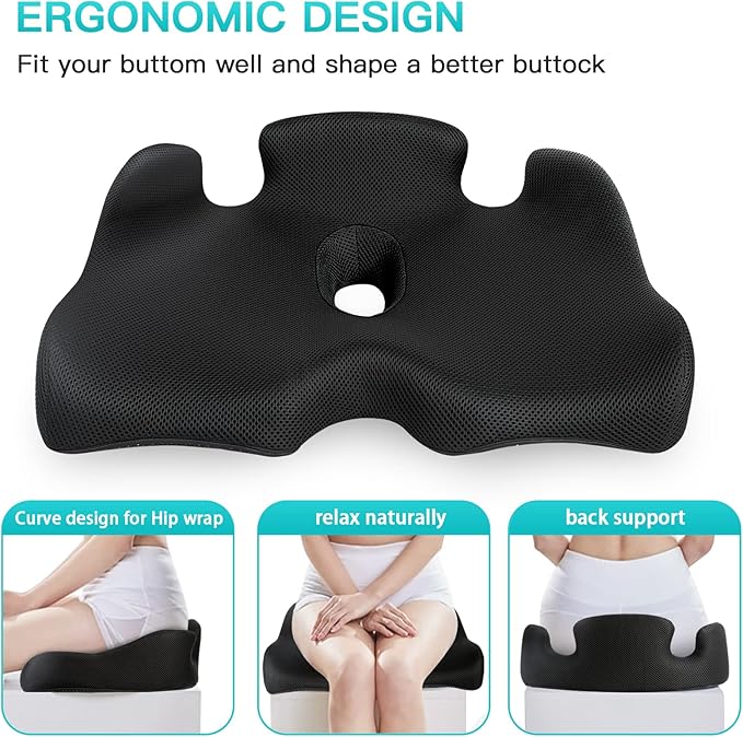 Benazcap Standard Memory Seat Cushion