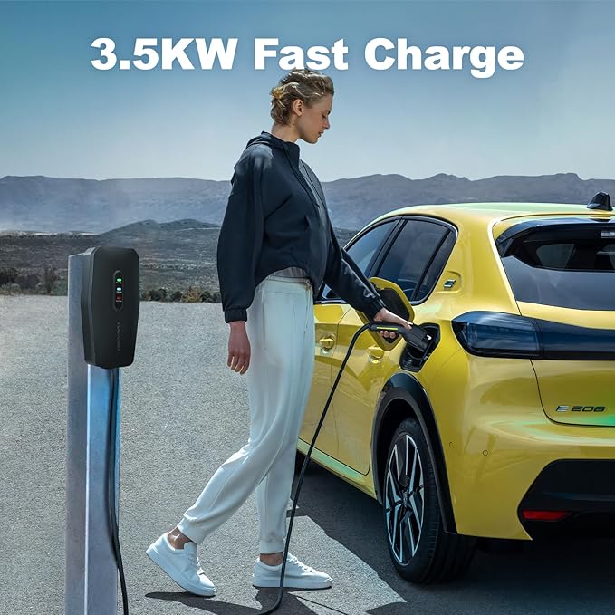 Level 1&2 EV Charger, Electric Vehicle Portable Charger