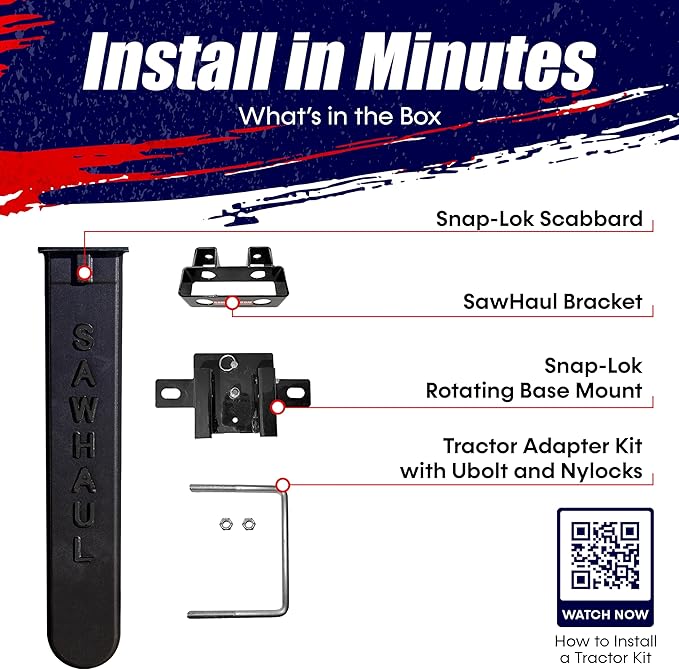 SawHaul Snap-Lok Universal Chainsaw Carrier Kit