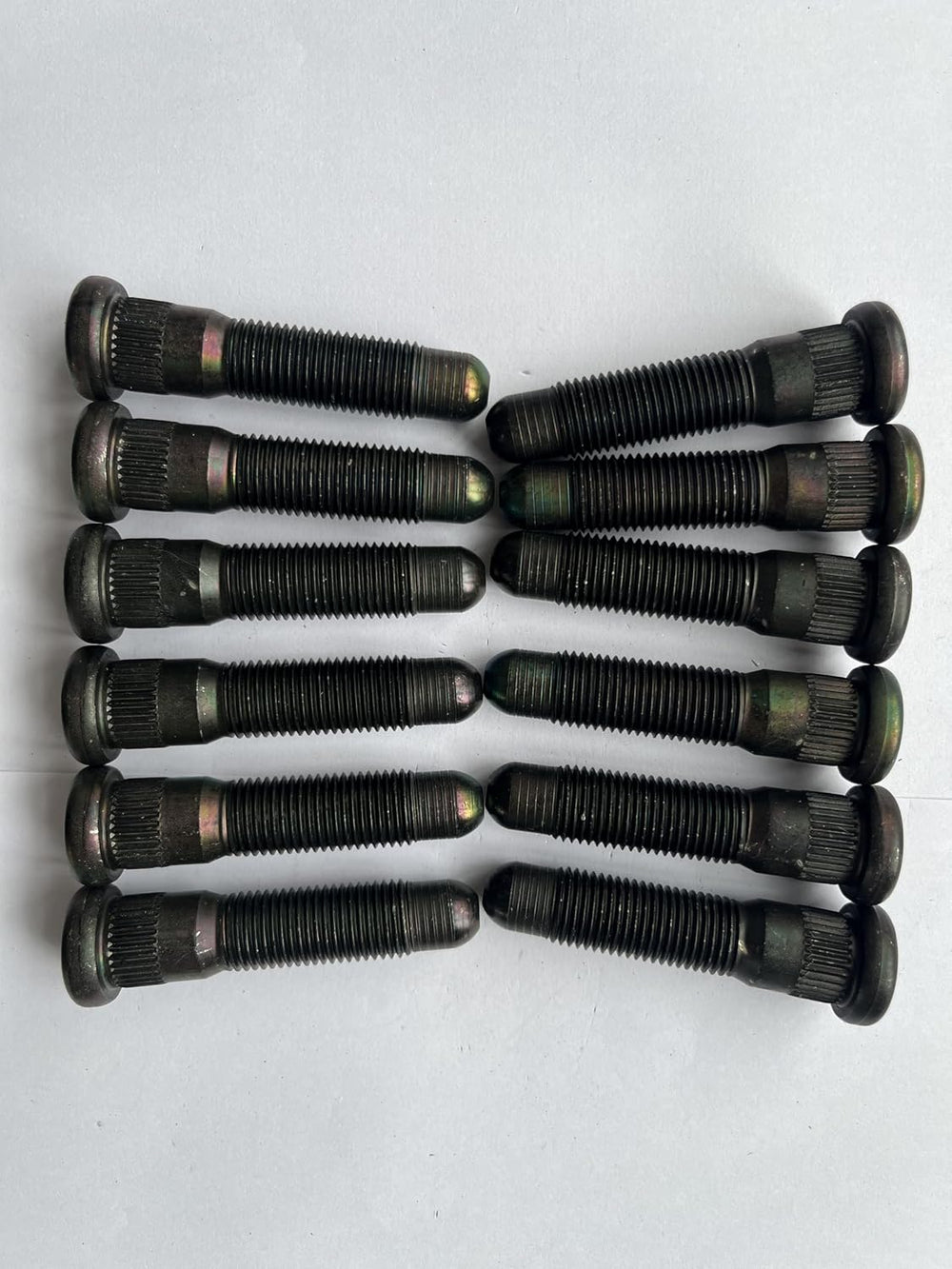 12PCS M14x1.50 Serrated Front Wheel Studs 610-674 Replacement for 2021-2025 C...