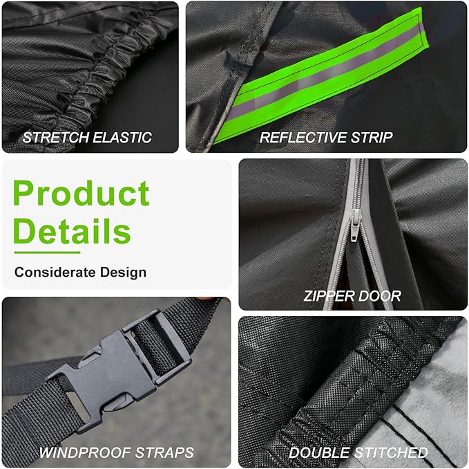 KouKou SUV Car Cover Waterproof All Weather, 7 Layers Outdoor Cover