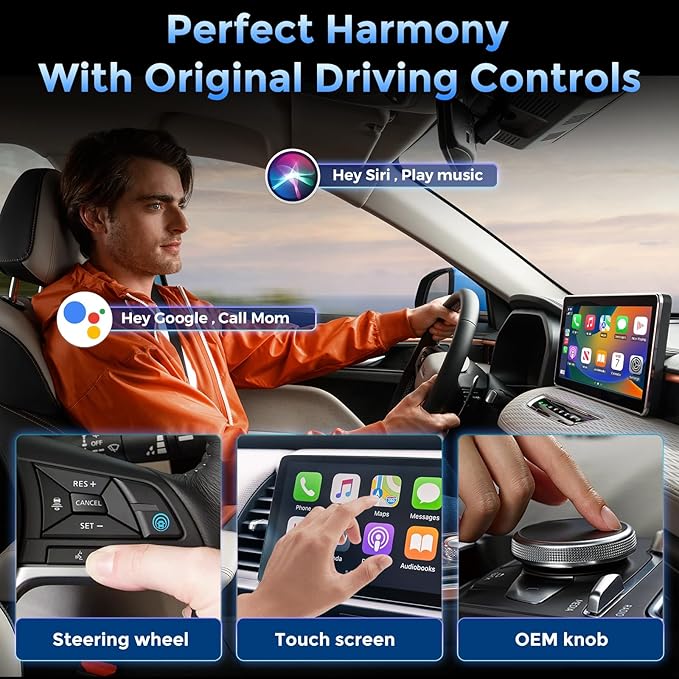 2-in-1 Wireless CarPlay & Android Auto Adapter