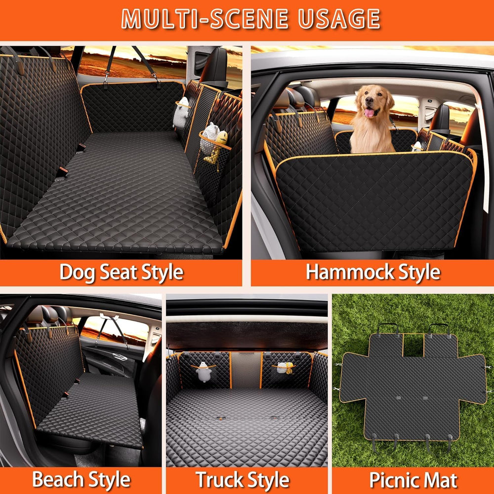 Back Seat Extender for Dogs,Heavy-Duty Dog Car Seat Cover for Back Seat