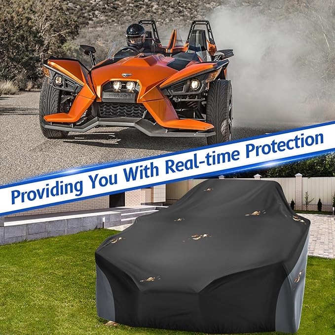 Polaris Slingshot Cover, Waterproof Windproof Sunproof Outdoor Protection